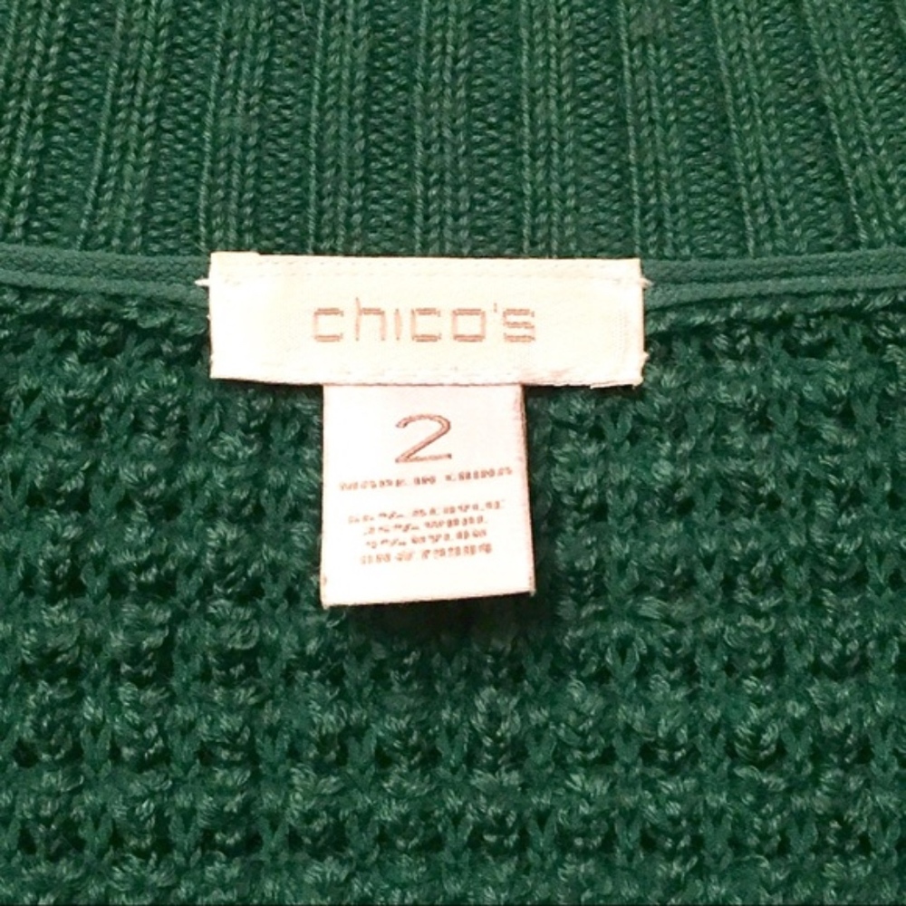 Chico’s Wool Versatile Push Button Cardigan - image 4